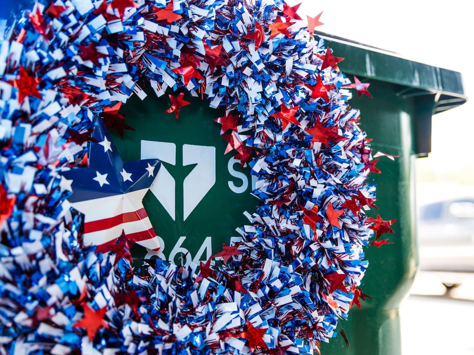 Red, White, & Roll-Offs – Spartan Waste Dumpster Rentals