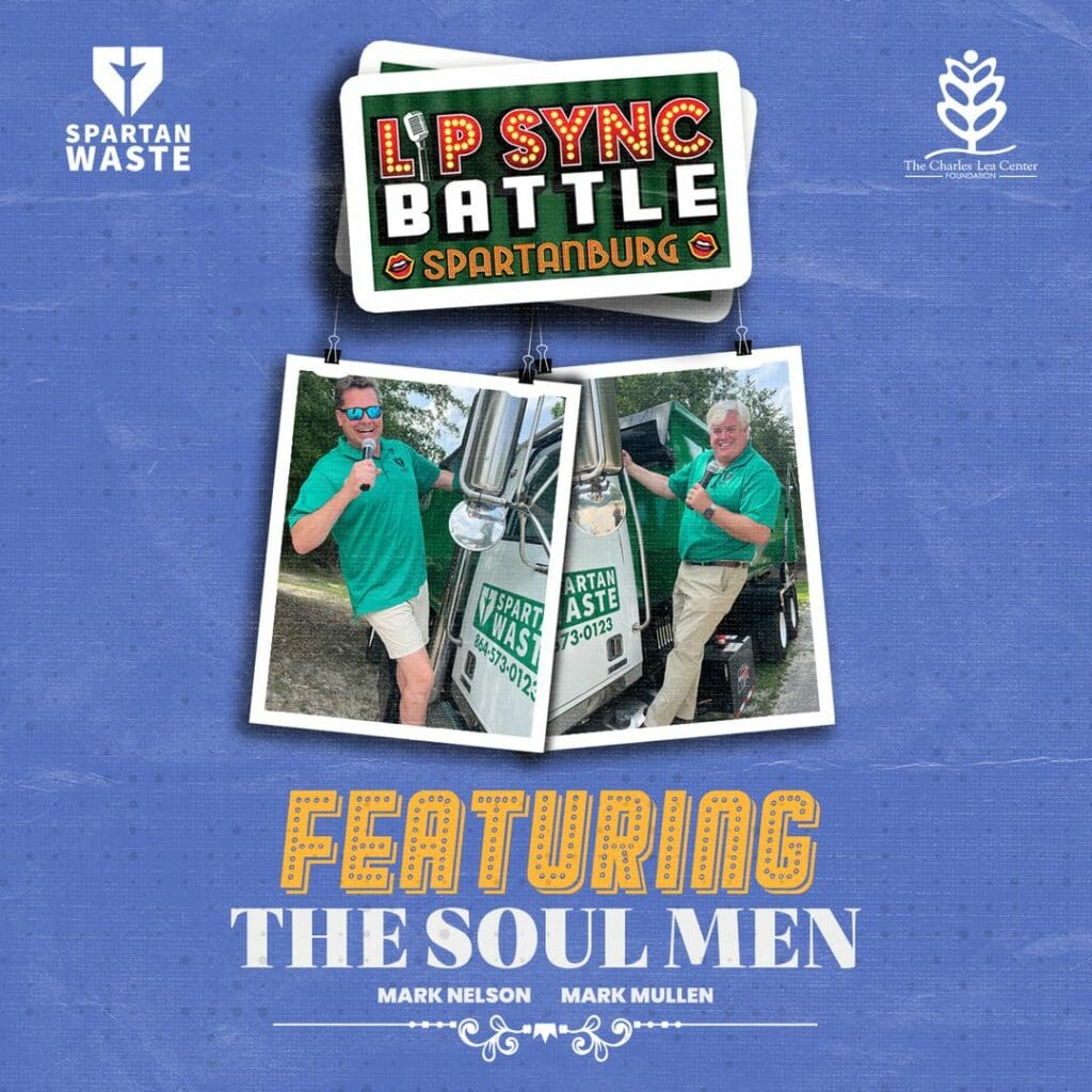 Spartan Waste at Lip Sync Battle in Spartanburg, SC.