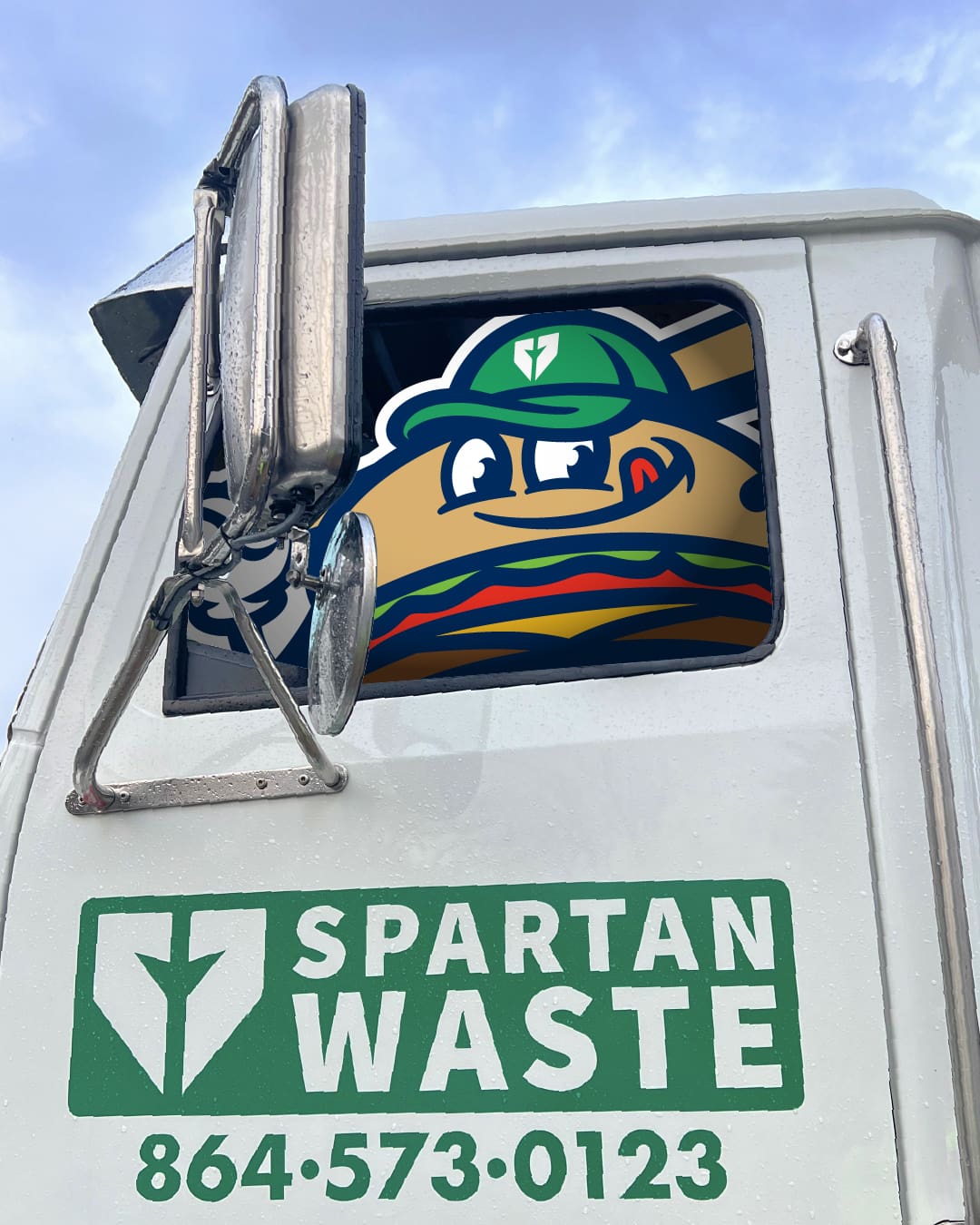 Hub City Spartanburgers Partner with Spartan Waste